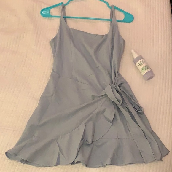Princess Polly Dresses & Skirts - Cottage Hill Baby Blue Mini Dress